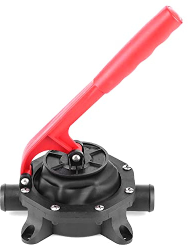 Pompa di sentina manuale, 720GPH capacità pompa di sentina con Strumenti di trasferimento dello scarico delle acque reflue a diaframma Pompa autoadescante 1-1/4in Presa d'ingresso, per barca marina