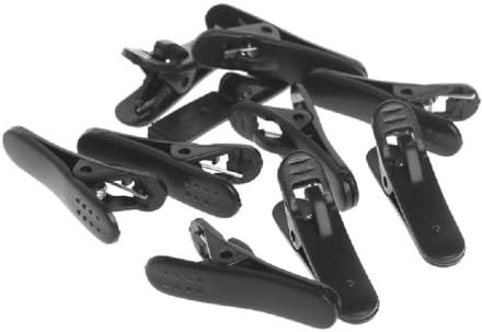 10 x Kopfhörerkabel, Kabel-Clip, Kabel-Halsband, Kunststoff, Nip-Klemme, Organisationshalter, Headset-Linie, tragbar, für MP3-Player, Handy-Kopfhörer mit Mikrofon für Kinder