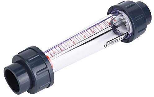 JMorCO Rohr-Flüssigkeitsdurchflussmesser, 60-600 l/h ABS-Kunststoff-Flüssigkeitsdurchflussmesser Hochpräzises Durchflussmesswerkzeug LZS-25 (D) Durchflussmesser