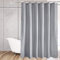 Chenbing Art Duschvorhang Einfarbig 90x190cm Trennwand DuscheVorhang Shower Curtains Wasserdichter Waschbar Stoff Polyester Duschvorhänge für Badewanne und Dusche mit 12 Duschvorhängeringen