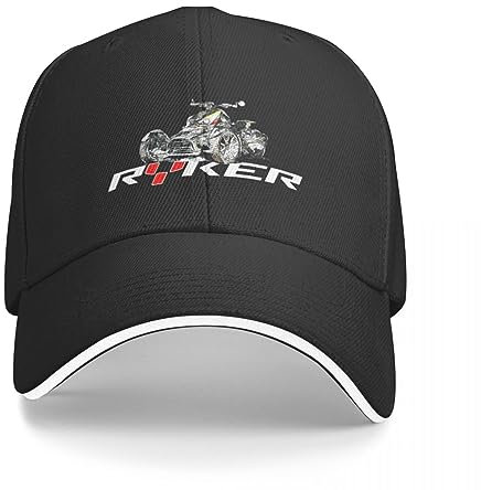 ZAMASS Basecap Vintage Canam Ryker Skizze Klassische Unisex Rote Kappe Baseballkappe benutzerdefinierte Kappe Icon Trucker-Hüte für Männer Damen Geschenk