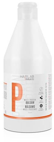 SALERM - Acondicionador Cabello - Bálsamo Multi-Proteínas Hair Lab - 600 ml - Repone la Falta de Queratina Natural - Proporciona Cuerpo a la Melena - Fortalece y Repara el Cabello - Sin Parabenos
