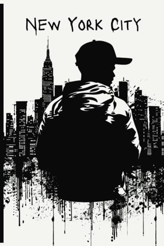 NYC Notebook- Hoodie City Boy: 100 pages of wide lines for a Native New Yorker