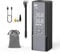 Enntas Cordless Tyre Inflator Portable Air Compressor, Car Tyre Pump Rechargeable, Mini Bike Pump 150PSI with Preset Tyre Pressure & Auto Shutoff and Fast Inflation, LED Light