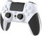 REKBOO Wireless Controller für PS4, PS4 Controller mit Audio-Mikrofon-Buchse, Dual Vibration P4 Controller mit Sechs-Achsen-Gyroskop, Makro, Turbo, Touchscreen, 800mah Batterie