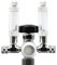 NatureHolic CO2 Regulator | Blasenzähler ohne Magnetventil | Aquarium CO2-Regler & Druckminderer | Passend für gängigen CO2 Flachen | 2 Blasenazähler. ohne Magnetventil | Größe:M