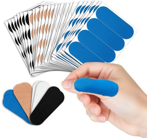 Incauca 4 Farben Bowling Daumen Tape, Bowling Insert Tape, Finger Tape für Bowling, Elastisches Bowling Daumenband, Bowling Schutzband, Bowlingkugel Einsatzband für Daumenloch