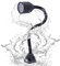 220V CNC Maschinenlampe 5W LED Arbeitsleuchte mit Festem Sockel LED-Arbeitslicht Flexibles Wasserdichtes Armlicht Drehlicht Drehbank Leuchte Maschinenlicht für Arbeitsbeleuchtung