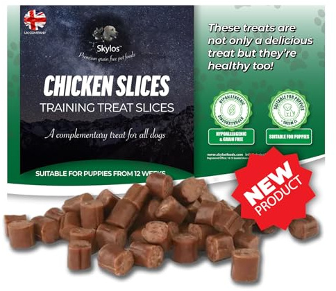 Training treat slices (1kg, Chicken)