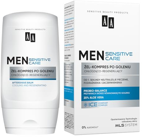 AA Men Sensitive Rasiergel-Kompresse kühlend regenerierend 100ml