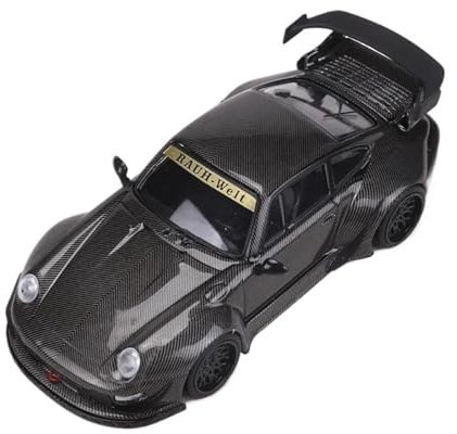 JHEONC Druckguss Simulation Modell 1 18 Für Porsche RWB 993 Vollcarbon-Legierung Modell Simulation Druckguss Metall Erwachsenensammlung Display Dekoration Hobby Ornament Display