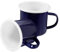 ULTECHNOVO 2 Piezas Taza De Agua De Esmalte Taza De Café Tazas De Café Antiguas Reutilizable Tazas De Café De Esmalte Para Acampar Copa Linda Tazas Personalizadas Taza Esmaltada Retro Blue