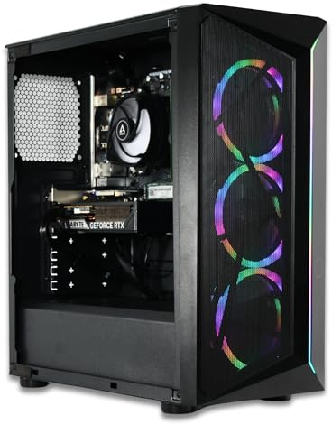 XUM CMP Gaming PC: Intel Core i9-11900F RTX 5060 8GB GDDR7 32GB RAM 512GB NVMe SSD + 2TB HDD 700W PSU aRGB Lighting WiFi Windows 11 Home Desktop