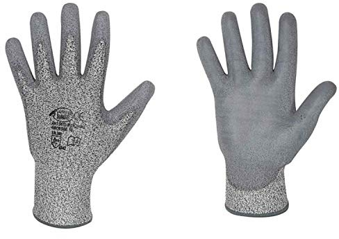 12 Paar PU beschichtete Handschuhe Schnittschutzkl. 3 Stronghand *WENZHOU*