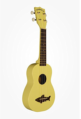 Shark Sopran-Ukulele gelb satiniert
