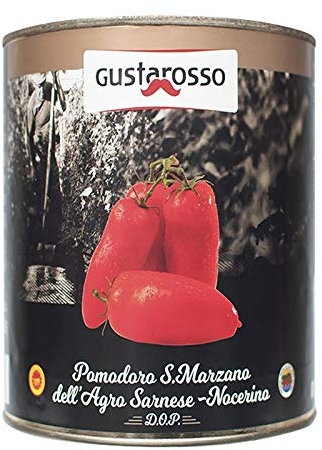 San Marzano DOP Tomate von Agro-Sarnese Nocerino Gr. 400 - Gustarosso - Box 12 Stück
