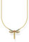 Thomas Sabo Damen Kette Libelle bunt 925er Sterling Silber KE1837-974-7-L45v