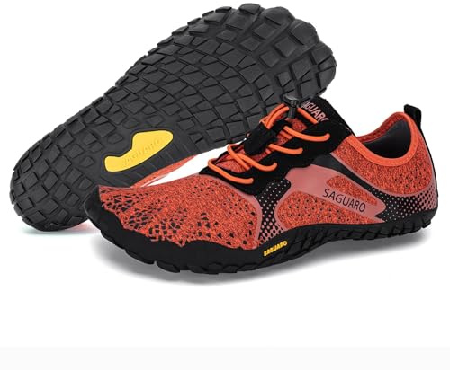 SAGUARO Chaussures Minimalistes Homme Femme Barefoot Chaussures de Trail pour Fitness Randonnée GR.35-48
