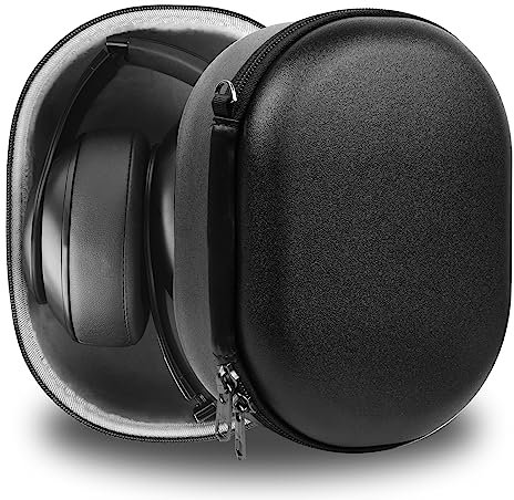 Geekria Pro Rugged Kopfhörer-Hülle, kompatibel mit JBL Tune 770NC/750NC, Everest 750NC, Tour One M3, Hartschale, langlebig, mehrschichtiger Schutz, Reisetasche, Tragetasche (schwarz)