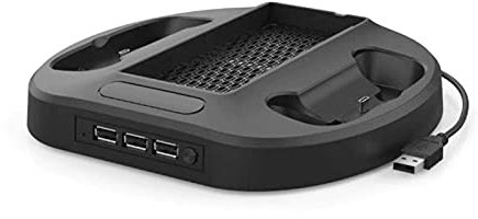 Lihuzmd Support de Charge Vertical pour manettes Xbox Series S, Station Dock avec contrôleur indicateur LED et 3 hubs USB