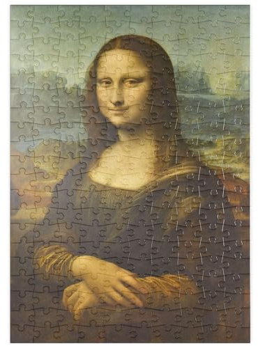 MyPuzzle Mona Lisa - Lisa del Giocondo - Premium 200 Teile Puzzle - MyPuzzle Sonderkollektion von Aepyornis
