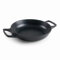 LACOR - 25161 - Paellera Mini de Aluminio Fundido 100% libre PFOA, Antiadherente Bicapa, Apto para Inducción, Ø 20 x 4,5cm, Negro