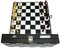 Teacup Folding Chess Board and Backgammon Travel Games Set Personalised Gift 362