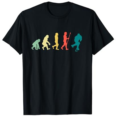 Eishockey Evolution vintage Eishockey T-Shirt