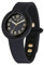 HIP HOP, Collezione Hero.Dot, Orologio Donna Rose Night, con Cinturino in Silicone Soft Touch Intercambiabile, Pratica Chiusura, Quadrante Black con Effetto Sun Ray, Cassa 34 mm, Movimento al Quarzo