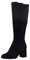 Tamaris 8-85501-41, Stivali ad altezza ginocchio Donna, Nero (Black Suede), 37 EU Larga