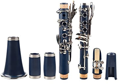 Klarinette Professionelles Dunkelblaues B-Klarinetten-Set