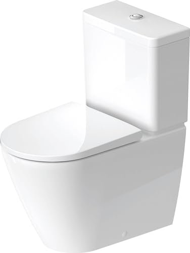 Duravit D-Neo Stand WC für Kombination Weiß Hochglanz 650mm