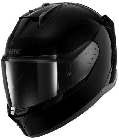 SHARK, Integraler Motorradhelm D-SKWAL 3 BLANK Black BLK, XS