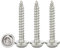 Drenky Tellerkopfschrauben Edelstahl M3x18mm,50 Stück Blechschrauben Selbstschneidend Flachkopf Mit Scheibe Edelstahl Rostfrei A2 V2A Metallschrauben Torx Vollgewinde