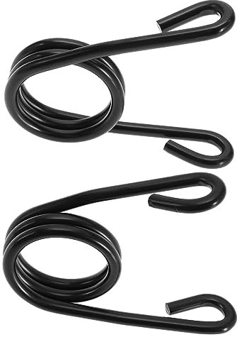 SG Store 2 molle per sedile per moto, tipo a torsione, molle in acciaio fisso, accessori di ricambio per moto, colore nero
