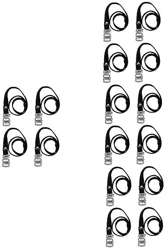 Toddmomy 16 Stk Fahrrad-fixie-riemen Fahrradträger Hinten Fahrradträger Riemen Tauschen Radriemen Zehenclips Für Mountainbikes Fahrrad Zehenriemen Fahrrad-zehenclip-riemen Pedal Stirnband