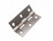 1 Pair (2 Hinges) X 3x2 Inch Chrome Plated Door Butt Hinges (1838)