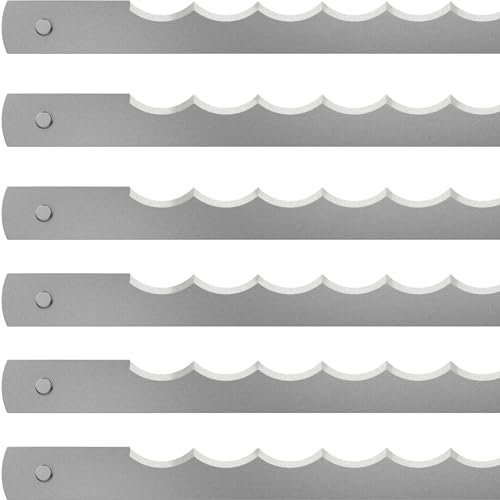 LEHRMANN Coltelli per affettare il pane (50 pz.) 260 x 13 x 0,5 mm senza rivestimento