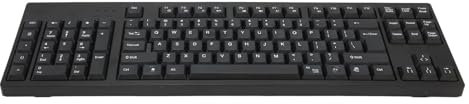 VBESTLIFE Left Handed Keyboard, 109 Keys Micro USB Wired Computer Keyboard Ergonomic Layout Left Numpad Keyboard with 2 USB Extension Ports, for Business Accounting Designer