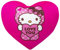 Northwest Hello Kitty Kissen in Wolkenform, 38,1 cm, Love You Much