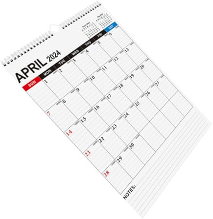 HOODANCOS Monatlicher Wandkalender Mit Feiertagen Appointment Hanging Calendar Für Einfache Planung Minimalistisches Design Für Zuhause Für To-do-listen Und Persönliche Leicht Und