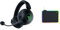 Razer Kraken V3 Pro pour PC - Casque Gaming sans Fil avec Technologie Haptique Noir & Firefly V2 - Tapis de Souris de Jeu avec Surface microtexturée et éclairage Chroma RGB Noir