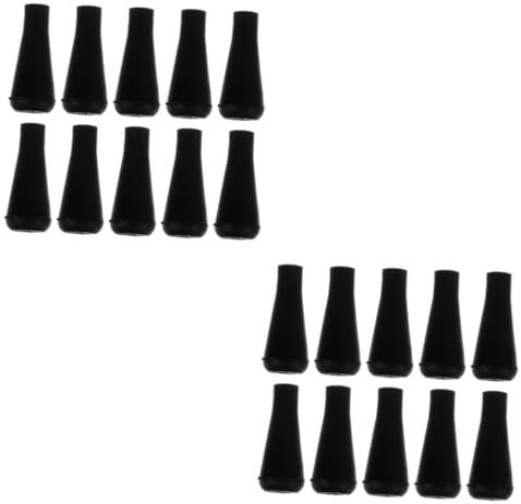 VANZACK 20 STK Pfeilziel Pfeilspitze Bogenschießen Stumpfe Jagdspitzen Bogenschießen üben brausetabletten Sport LEDs Leuchtmittel Gummi-Spreizspitze zum Üben zeigt Schaftkopf rot