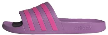 adidas Women's Adilette Aqua Slides, preloved purple/lucid pink/preloved purple, 4 UK