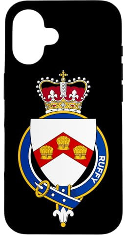 Hülle für iPhone 16 Ruffy Wappen - Familienwappen