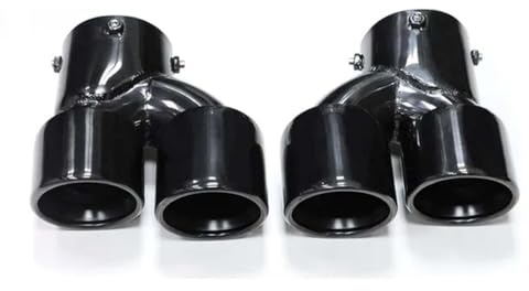 KAEW Endstuck Auspuff für BMW G23 M440i G20 G21 M340i G42 M240i 2021 2022, Auspuffblenden Edelstahl Auto Endstück Endschalldämpfer Spitze Endrohrblende,normal-C