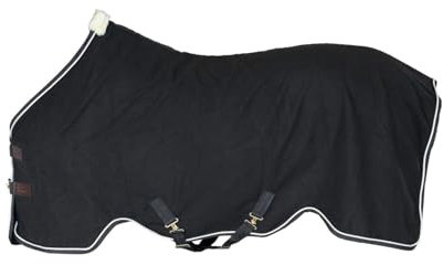Kentucky - Abschwitzdecke vegan Wool schwarz 165-7'3