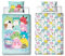Character World Squishmallows Bettwäsche-Set für Einzelbett, offizielles Lizenzprodukt, Flash-Design, wendbar, 2-seitig, mit passendem Kissenbezug, perfekt für Kinderzimmer, Polycotton