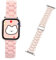 YDxingY Correa reloj resina Compatible con Apple Watch 38mm 40mm 41mm,Hombre Mujer,Elegante Correas de Repuesto de Resina ligera para iWatch Serie 9 8 7 SE/SE2 6 5 4 3 2 1,Rosa