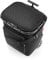 reisenthel carrycruiser Plus in Glossy dots Black – Tragbarer Einkaufstrolley mit Kühlfach, Schultergurt und herausnehmbarer Netz-Innentasche – Obermaterial aus recycelten PET-Flaschen